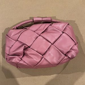 Valentina Fiore Pink Shoulder Bag